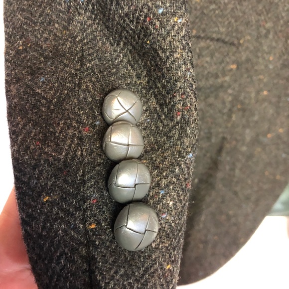 Farah Westernwear sz 40r dark blazer wool 2 button - Picture 3 of 8